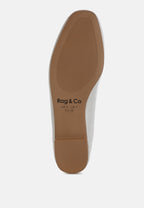  Agshin Metallic Ballet Flats