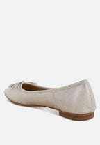  Agshin Metallic Ballet Flats
