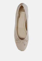  Agshin Metallic Ballet Flats