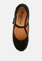  Antara Tweed Mary Jane Sandals