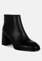  Armada Genuine Leather Square Toe Boots