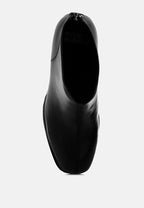  Armada Genuine Leather Square Toe Boots