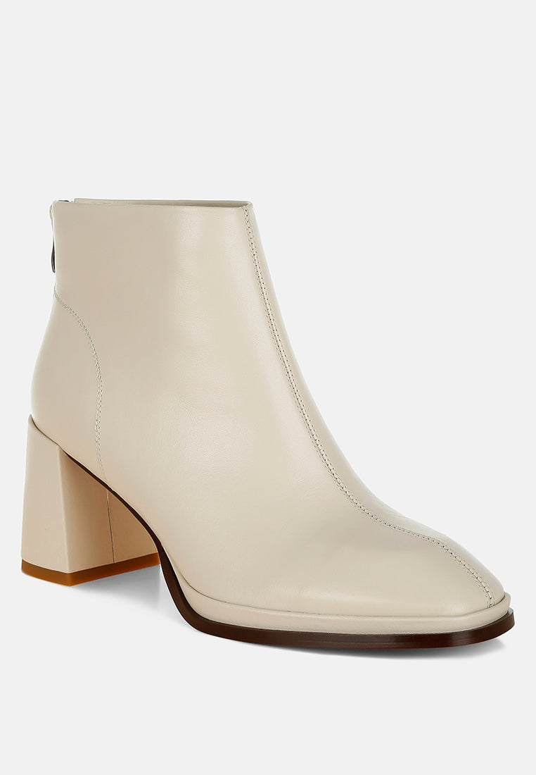  Armada Genuine Leather Square Toe Boots