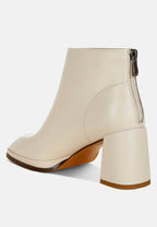  Armada Genuine Leather Square Toe Boots
