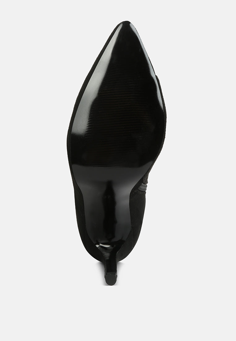 TSARINA Black Zip Around Long Boot