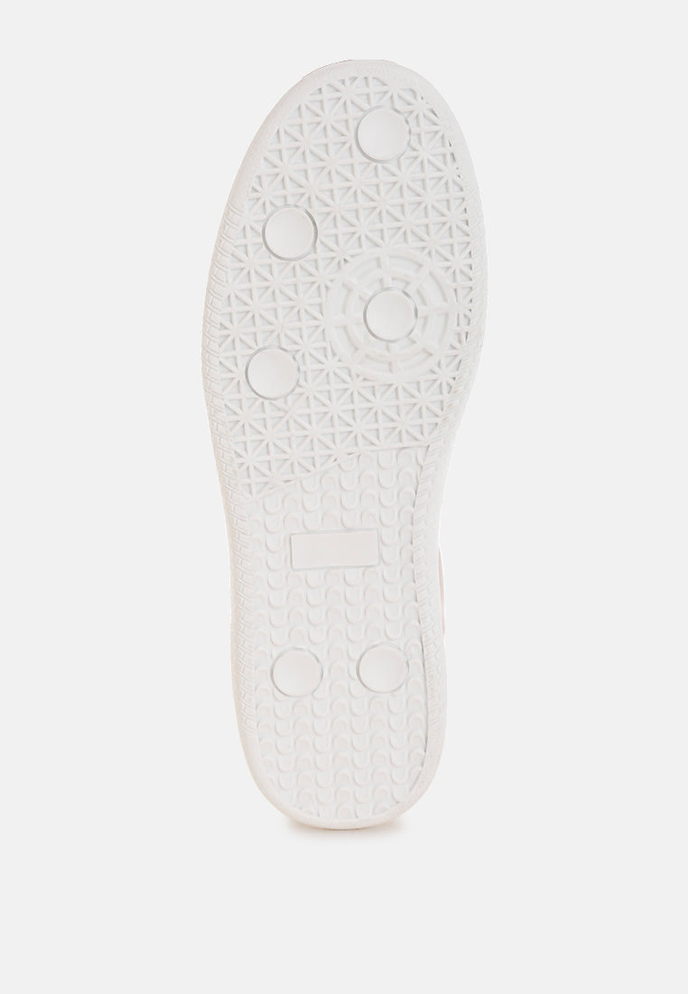  Bostonia Real Leather Casual Sneakers