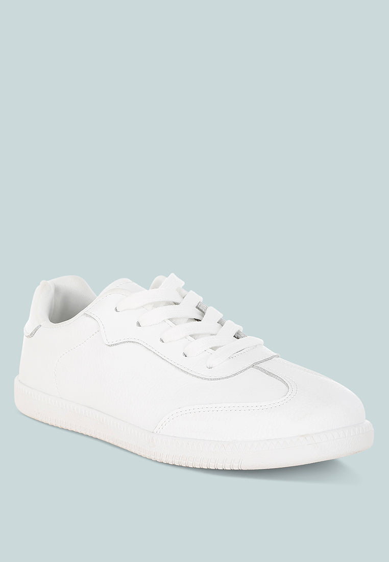  Bostonia Real Leather Casual Sneakers