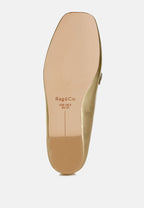  Celosia Metallic Diamante Strap Loafers