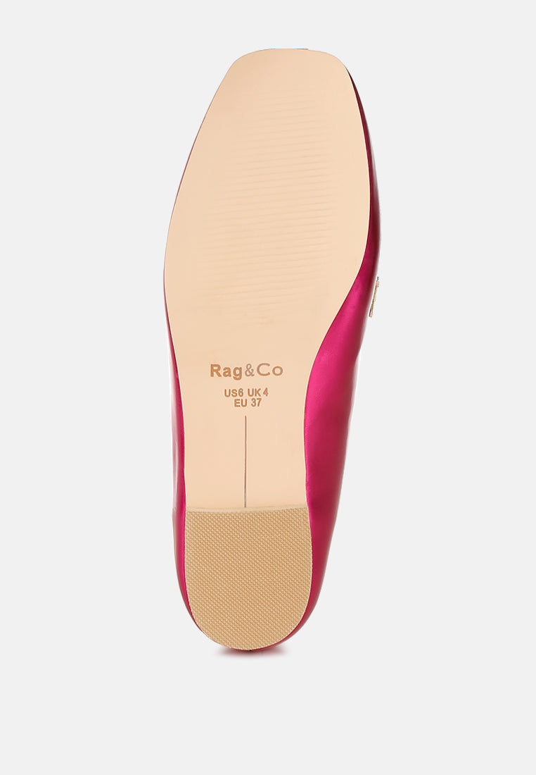  Celosia Metallic Diamante Strap Loafers