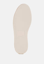  Cincinati Metallic Pleather Chunky Sneakers