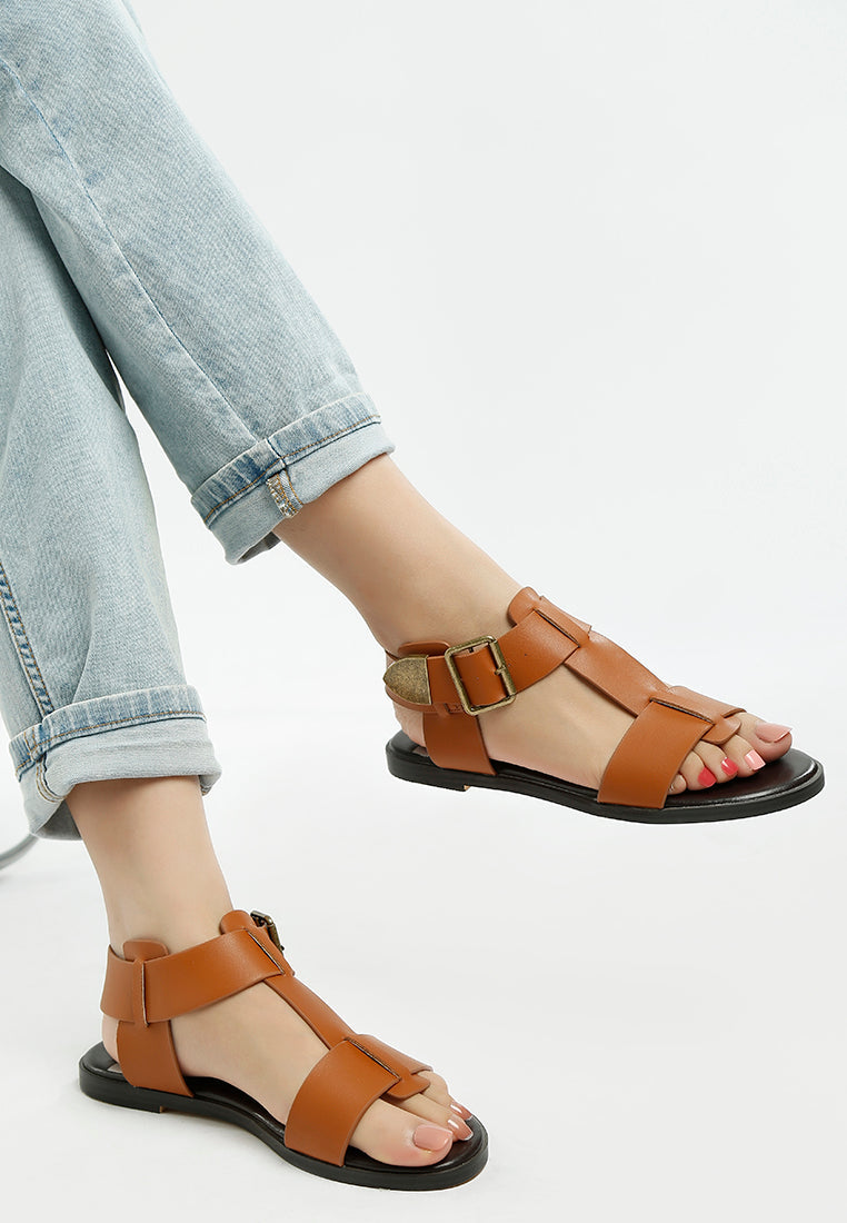  Shayla Gladiator Flat Sandals