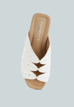  Daisy Doe Raffia Square Toe Flats