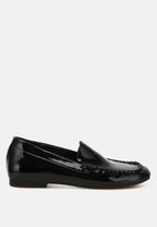 Dama Patent Pleather Loafers