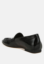  Dama Patent Pleather Loafers