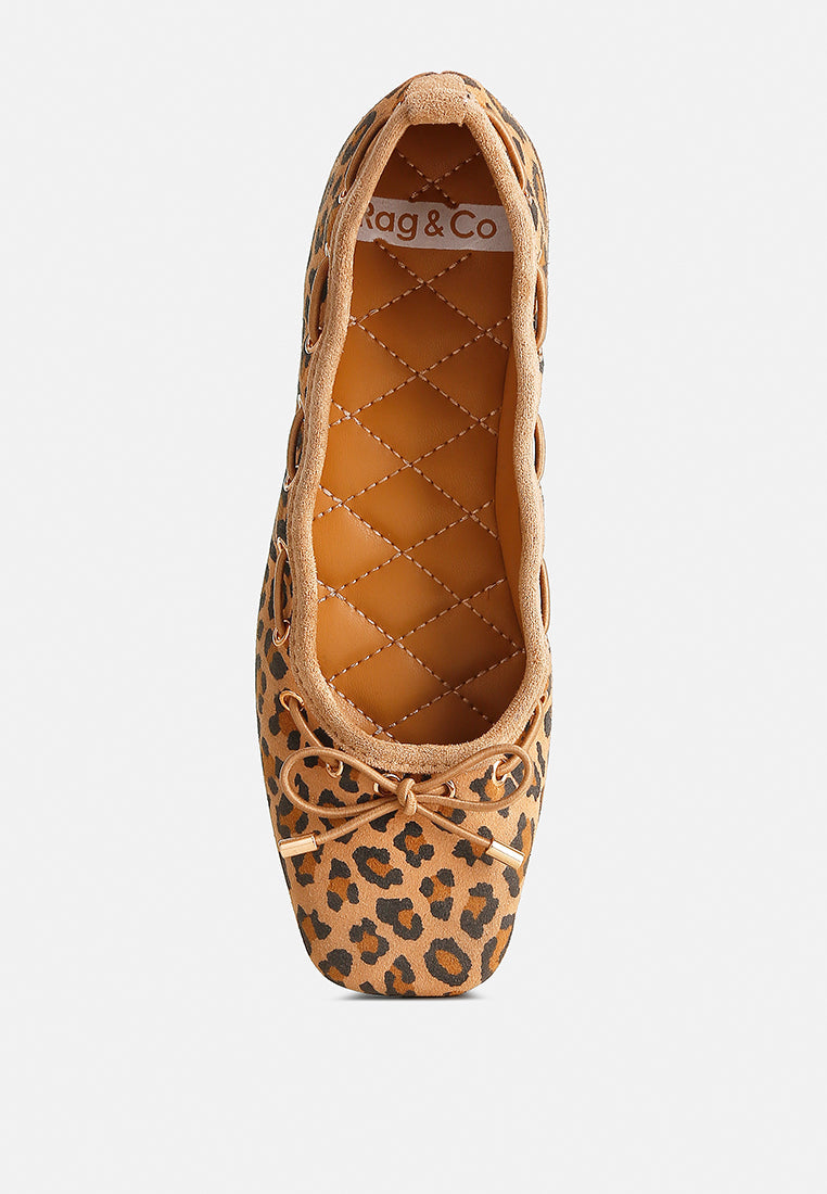  Darlow Drawstring Bow Ballerinas