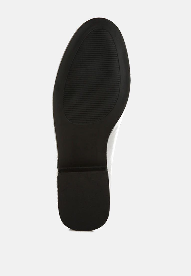  Dendron Diamante Horsebit Metallic Loafers