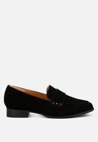 Durance Studded Genuine Suede Loafers