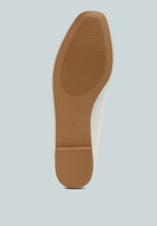  Fearless Satin Bow Embellished Ballerinas