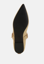  Flavia Diamante Brooch Glitter Ballerinas
