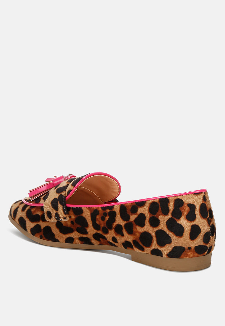  Folklore Micro Suede Tassel Loafers