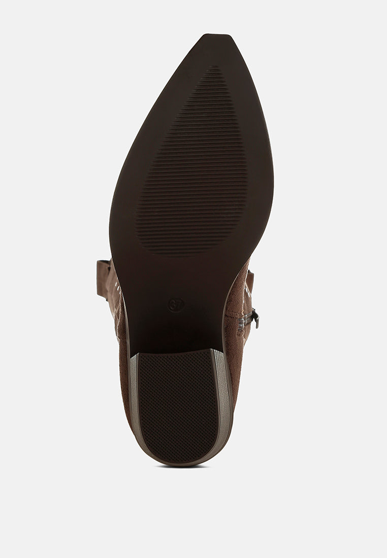  Lariat Studs Embellished Cowboy Boots