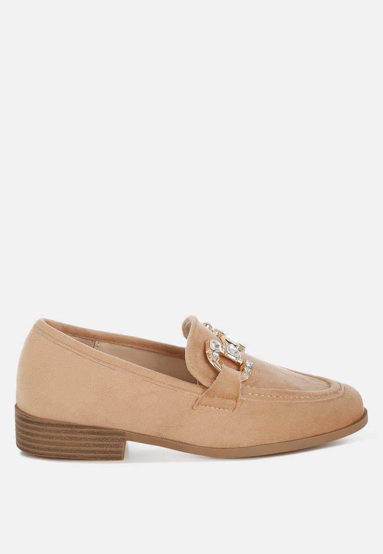  Maestro Diamante Embellished Horsebit Loafers