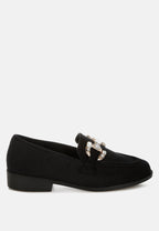  Maestro Diamante Embellished Horsebit Loafers