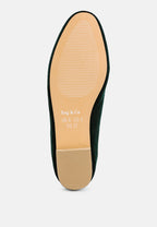  Malta Penny Strap Velvet Loafers