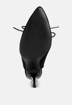  Miladi Genuine Suede Leather Stiletto Mules