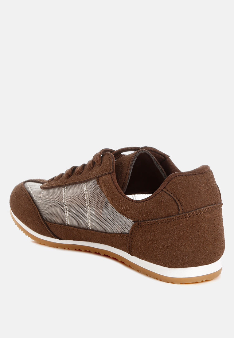  Milon Microfiber & Mesh Sneakers