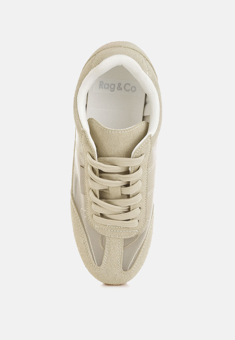  Milon Microfiber & Mesh Sneakers