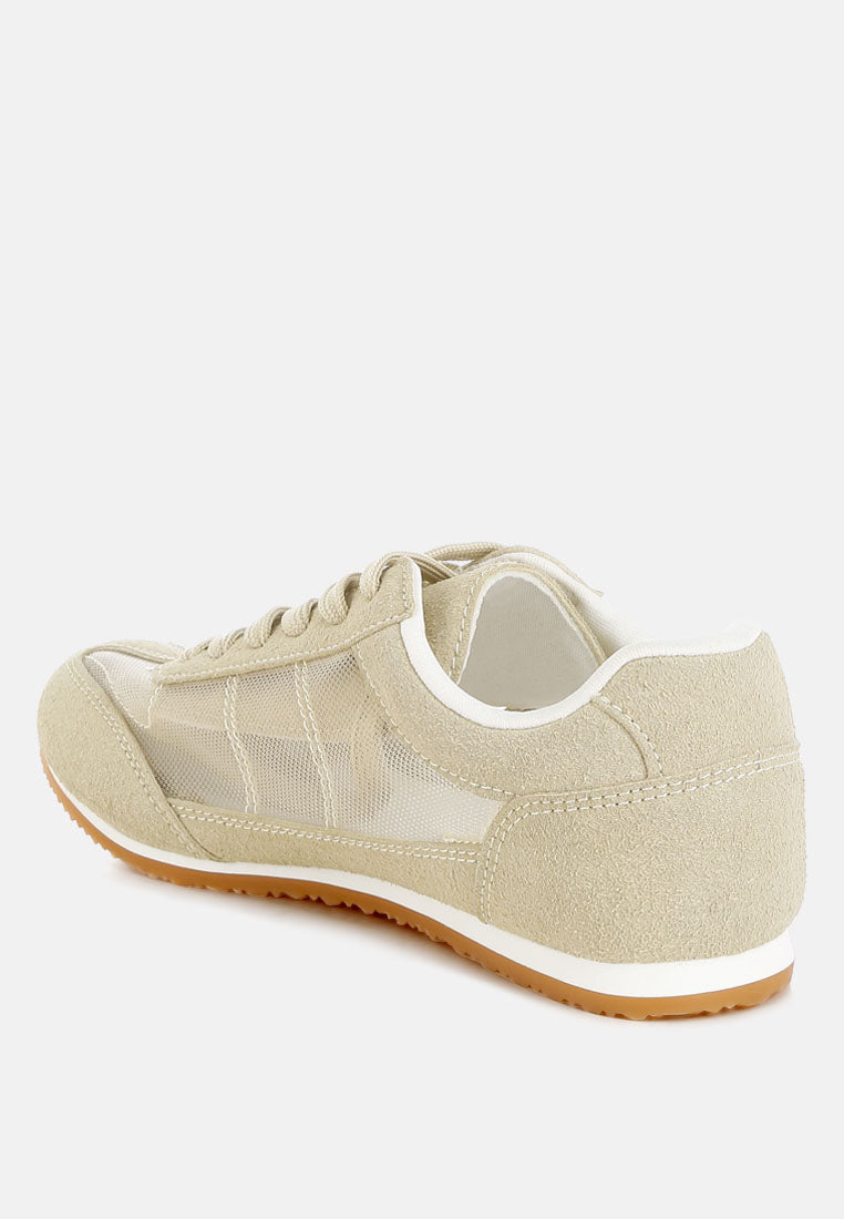  Milon Microfiber & Mesh Sneakers