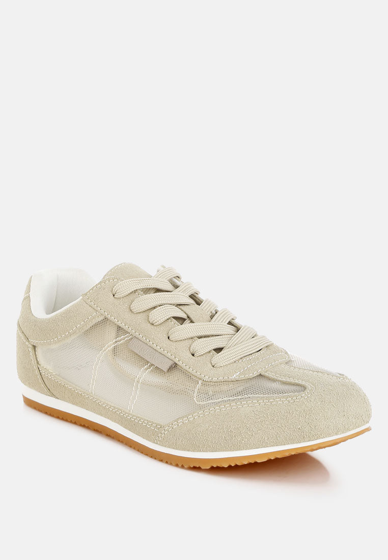  Milon Microfiber & Mesh Sneakers