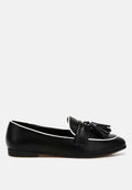  Mythos Dual Tone Tassel Loafers