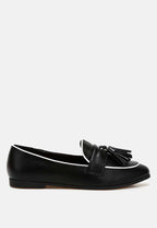  Mythos Dual Tone Tassel Loafers