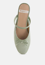  Opalia Glitter Ballet Mules