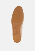  Philoha Studs & Tassels Detail Flat Loafers