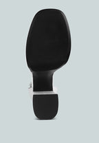  MARTINI White Sky High Platform Sandals