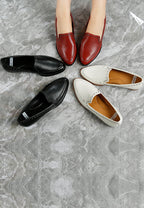  Wolferton Delicate Stud Detail Leather Loafers
