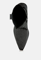  Costello Rhinestones Embellished Cowboy Boots