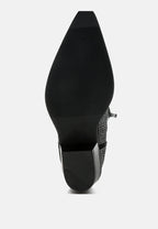  Costello Rhinestones Embellished Cowboy Boots