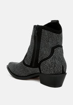  Costello Rhinestones Embellished Cowboy Boots
