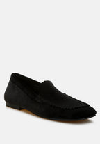 Robua Velvet Flat Loafers