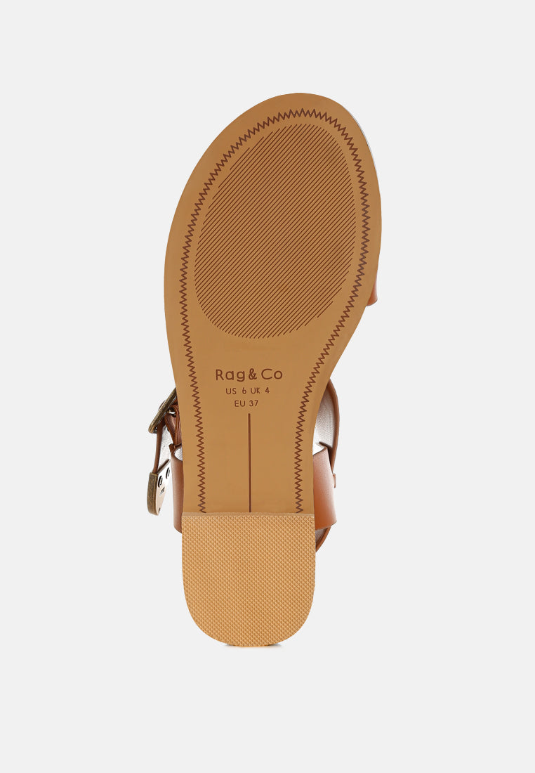  Shayla Gladiator Flat Sandals