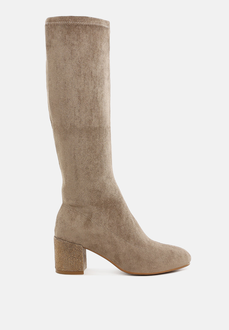  Sinaloa Microfiber Knee High Boots