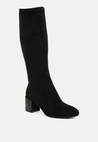  Sinaloa Microfiber Knee High Boots