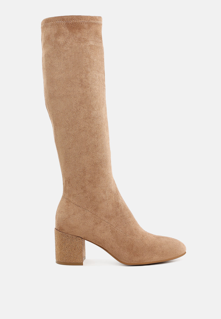  Sinaloa Microfiber Knee High Boots
