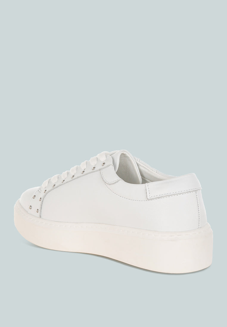  Strider Studs Embellished Chunky Sneakers