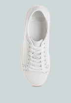  Strider Studs Embellished Chunky Sneakers