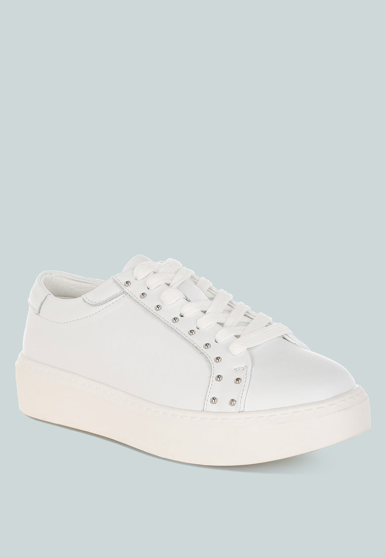  Strider Studs Embellished Chunky Sneakers